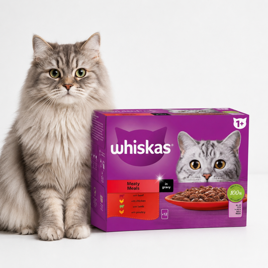 Whiskas Meaty Meals Cat Food in Gravy